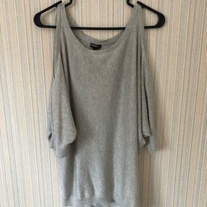 Cold Shoulder express sweater
